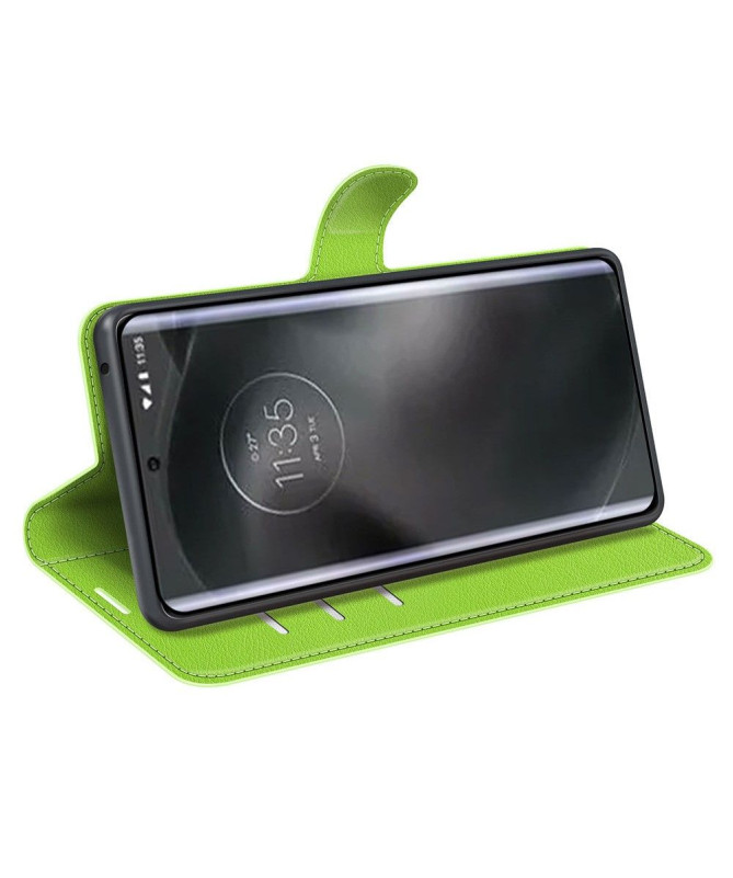 Housse Motorola Edge 30 Neo portefeuille style cuir