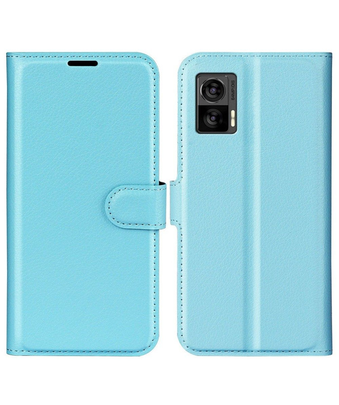 Housse Motorola Edge 30 Neo portefeuille style cuir