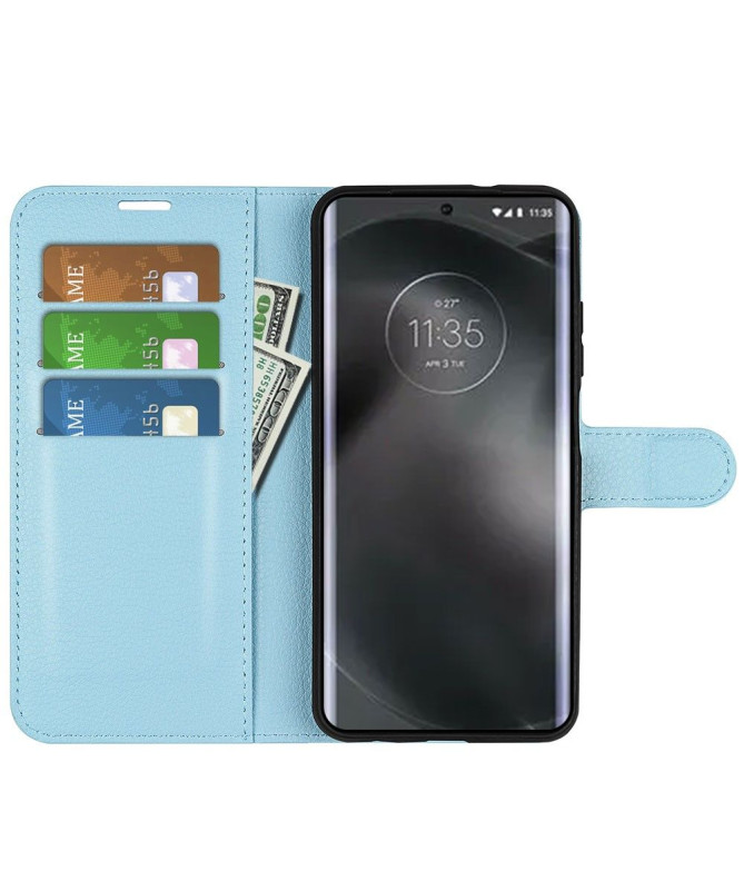 Housse Motorola Edge 30 Neo portefeuille style cuir