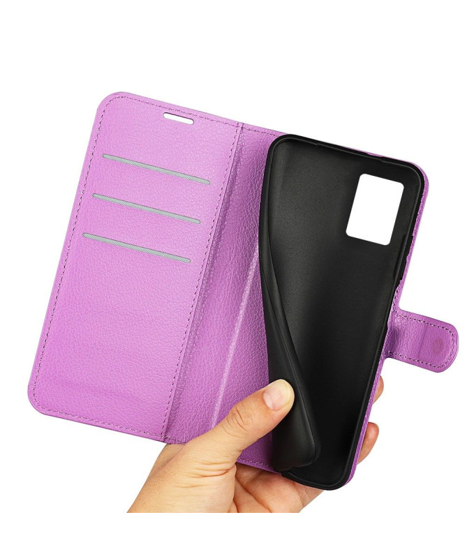 Housse Motorola Edge 30 Neo portefeuille style cuir