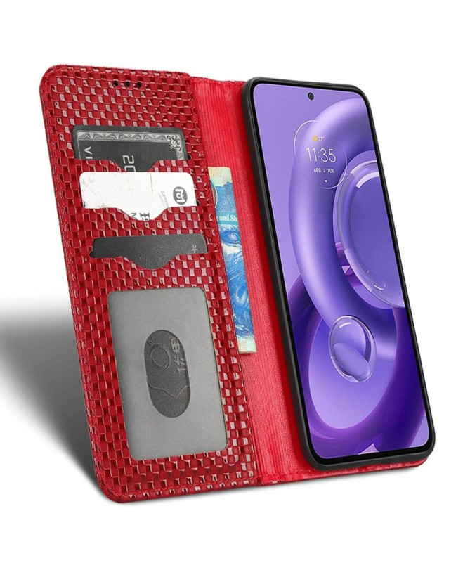 Flip cover Motorola Edge 30 Neo Design Rabat Porte-Cartes