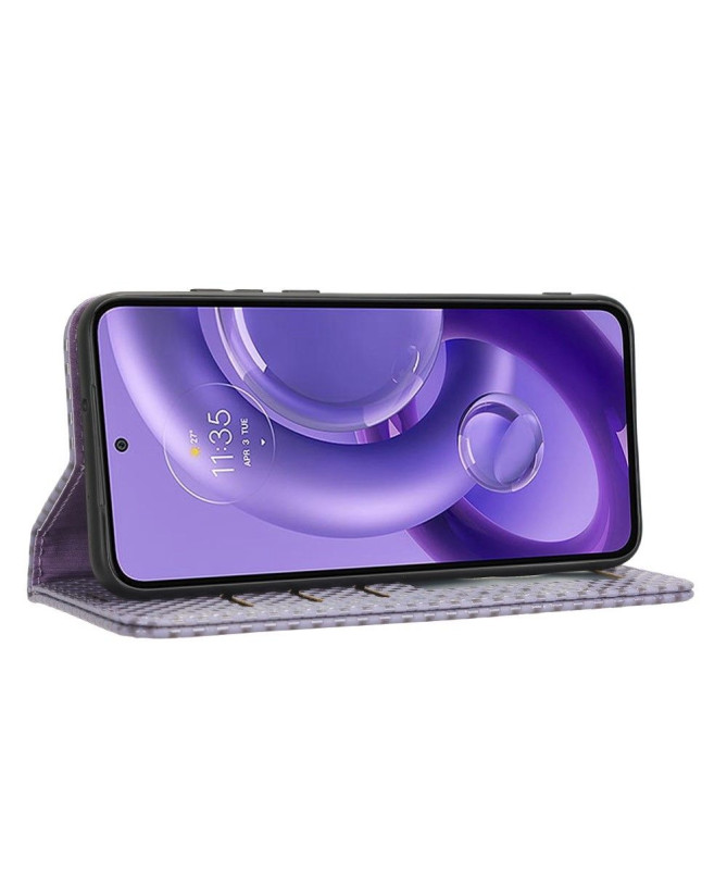 Flip cover Motorola Edge 30 Neo Design Rabat Porte-Cartes