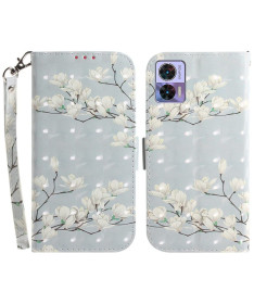 Housse Motorola Edge 30 Neo Magnolia Fleur