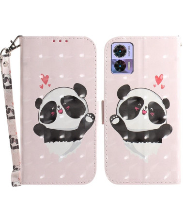 Housse Motorola Edge 30 Neo Mignon Panda