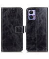 Housse Motorola Edge 30 Neo effet cuir luxueux coutures