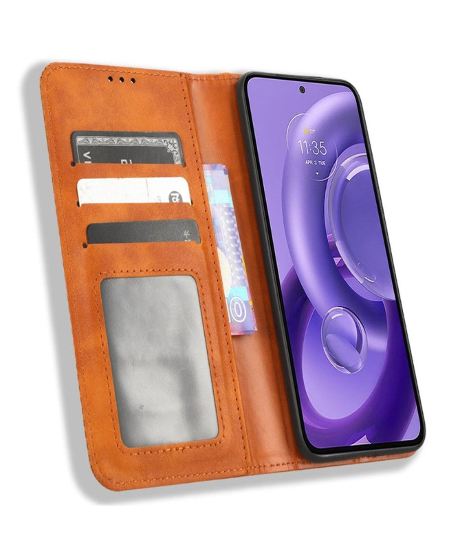 Étui Motorola Edge 30 Neo Le Cirénius Style Cuir