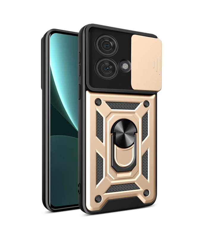 Coque Motorola Edge 40 Neo Camera Slide Fonction Support
