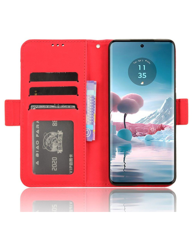 Housse Motorola Edge 40 Neo Premium avec Porte Cartes