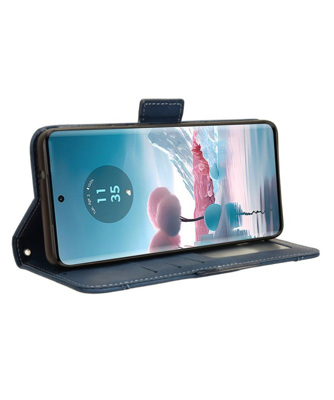 Housse Motorola Edge 40 Neo Premium avec Porte Cartes