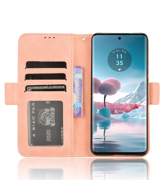 Housse Motorola Edge 40 Neo Premium avec Porte Cartes