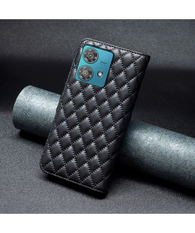 Housse Motorola Edge 40 Neo Premium Matelassé