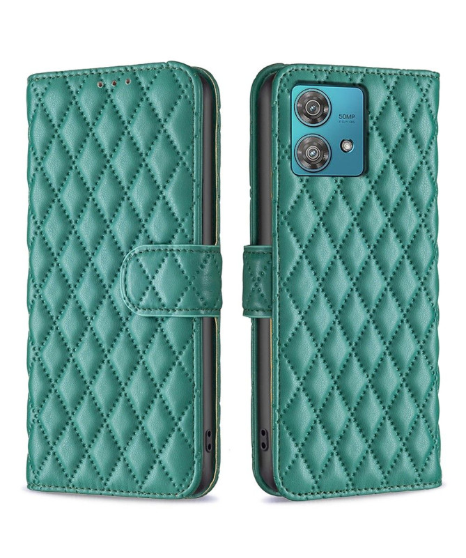 Housse Motorola Edge 40 Neo Premium Matelassé