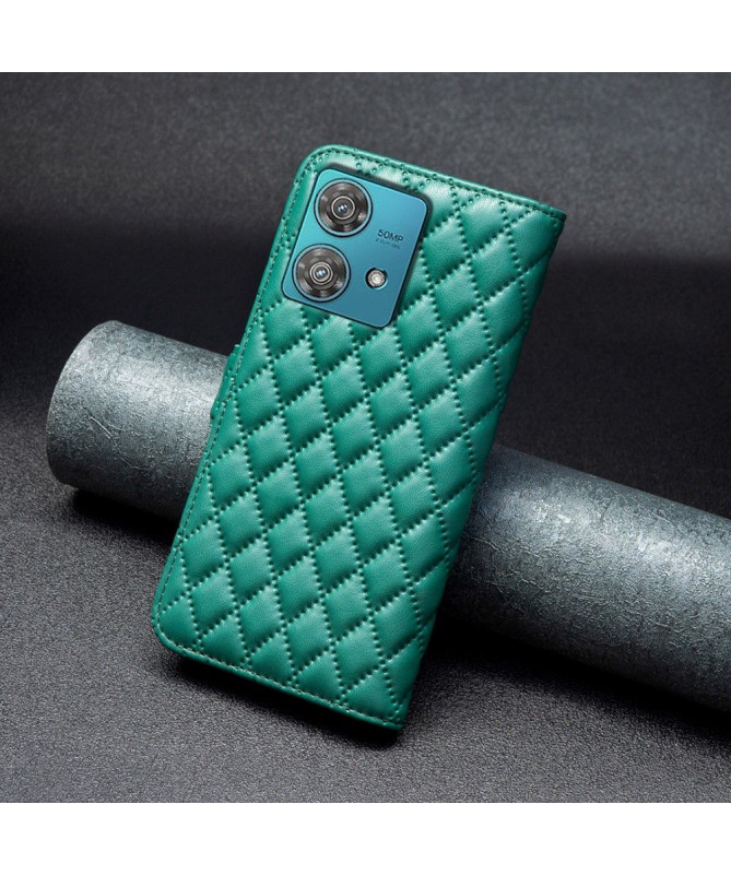 Housse Motorola Edge 40 Neo Premium Matelassé