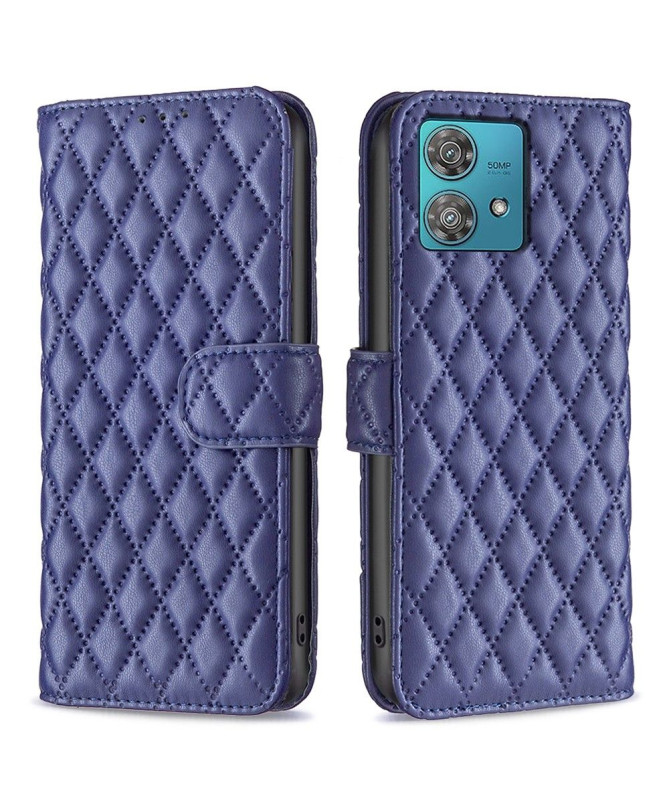 Housse Motorola Edge 40 Neo Premium Matelassé