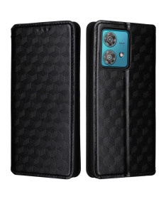 Housse Motorola Edge 40 Neo flip cover design géométrie