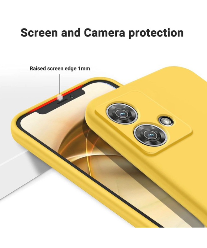 Coque Motorola Edge 40 Neo Puro silicone liquide