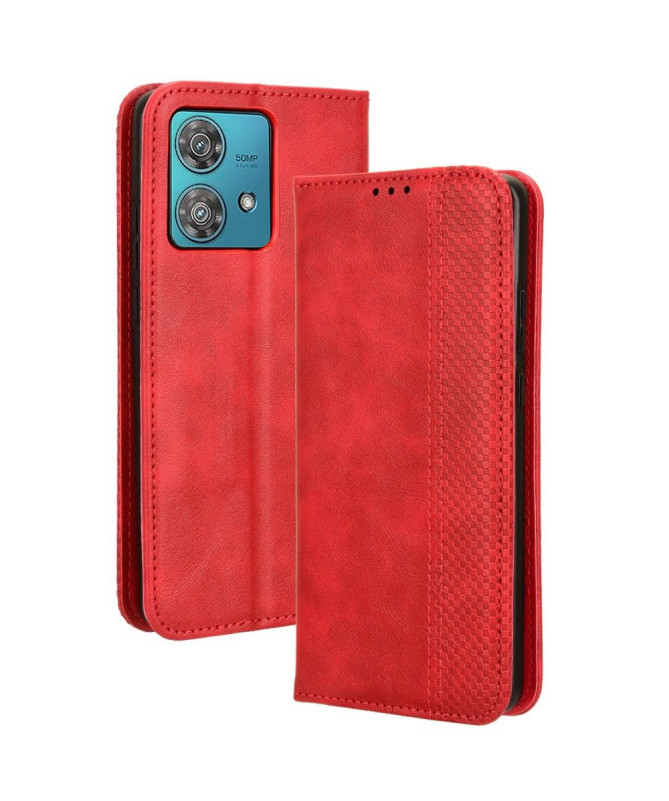 Étui Motorola Edge 40 Neo Le Cirénius Style Cuir
