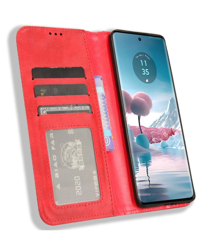 Étui Motorola Edge 40 Neo Le Cirénius Style Cuir