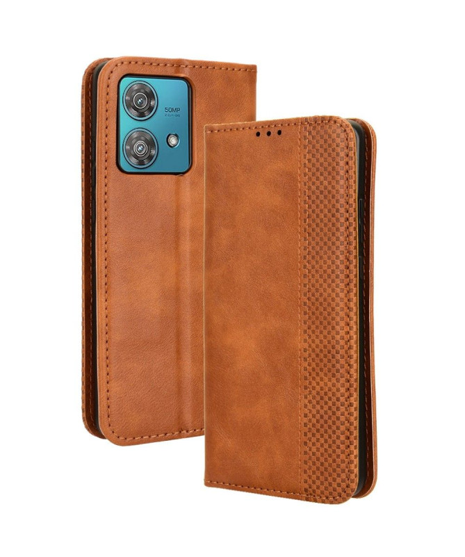 Étui Motorola Edge 40 Neo Le Cirénius Style Cuir