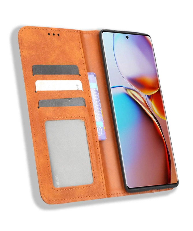 Housse Motorola Edge 40 Pro Le Cirénius Style Cuir