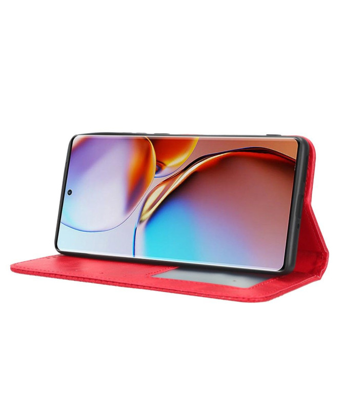 Housse Motorola Edge 40 Pro Le Cirénius Style Cuir