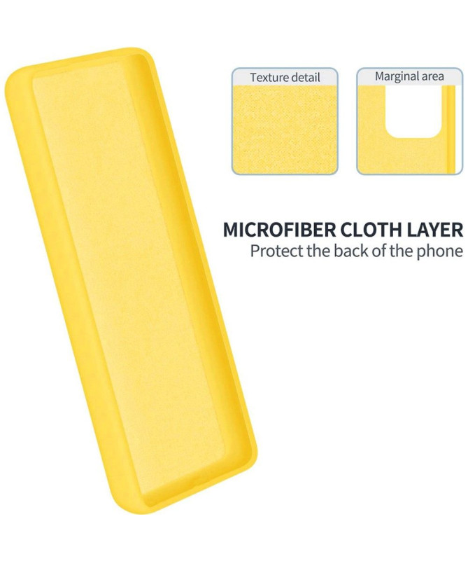 Coque Motorola Edge 40 Puro silicone liquide