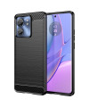 Coque Motorola Edge 40 effet brossé silicone