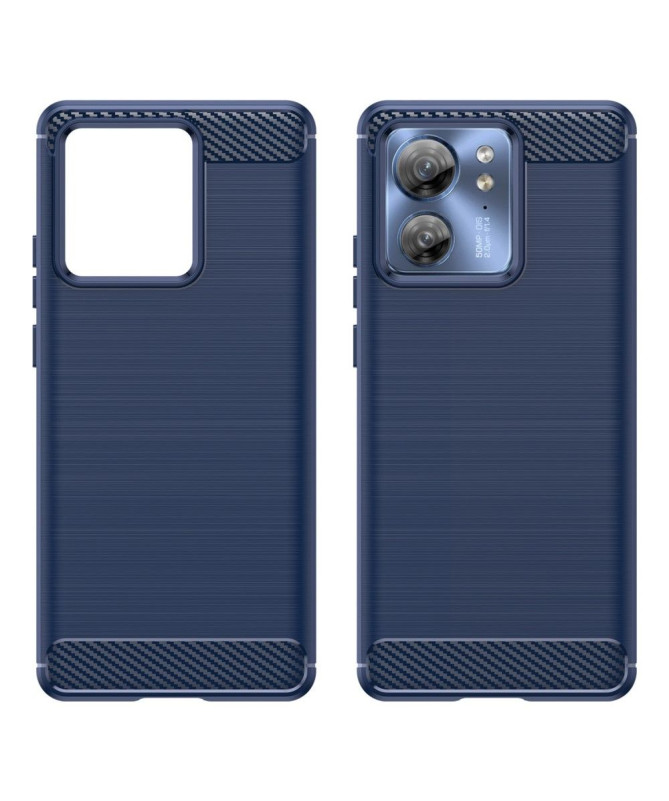 Coque Motorola Edge 40 effet brossé silicone