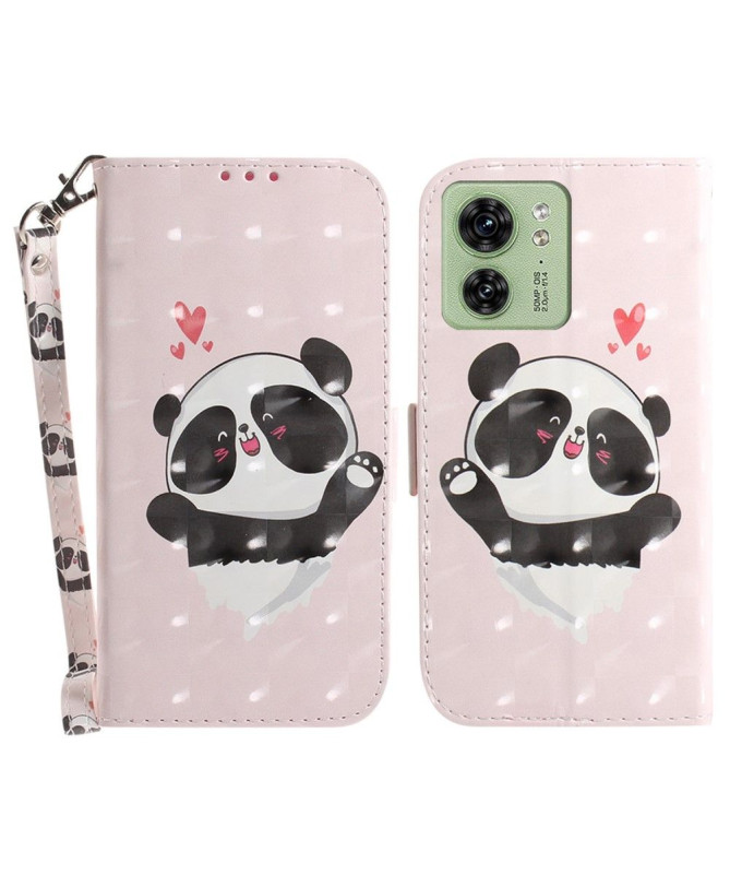 Housse Motorola Edge 40 Mignon Panda