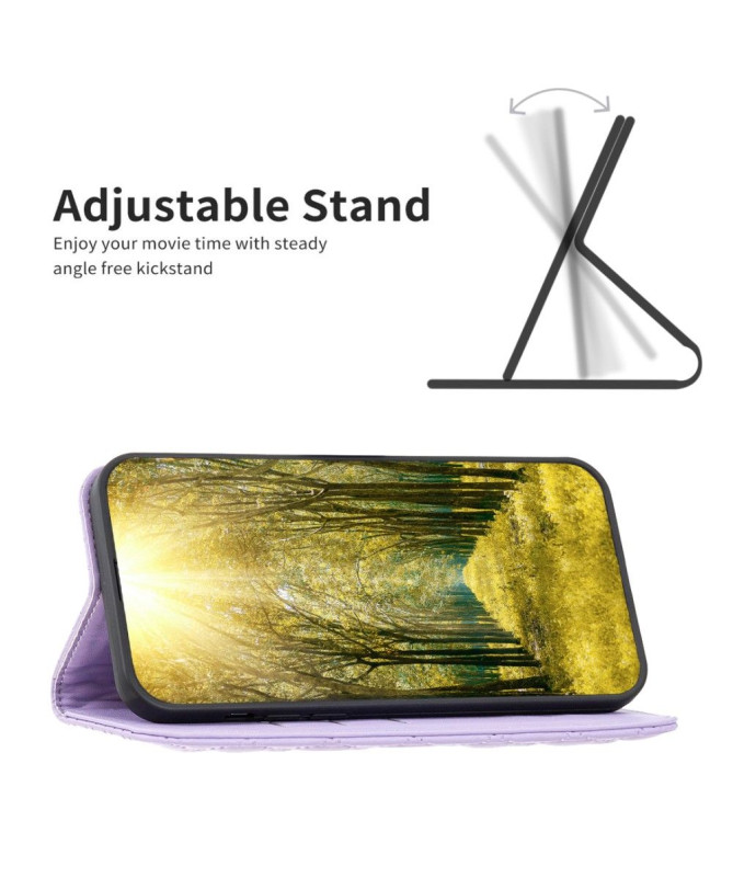 Flip Cover Motorola Edge 40 Neo Matelassé BINFEN