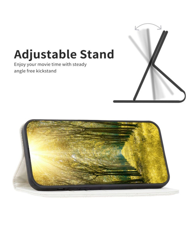 Flip Cover Motorola Edge 40 Neo Matelassé BINFEN