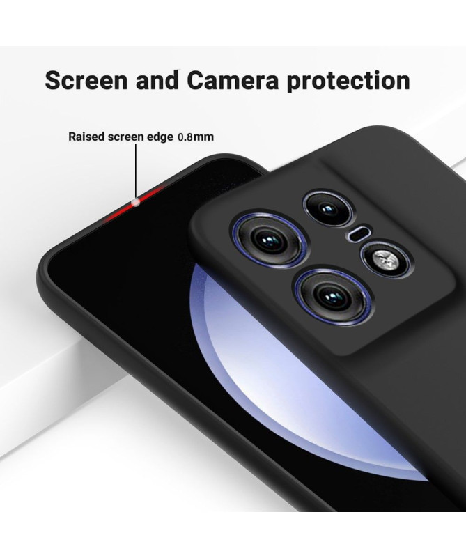 Coque Motorola Edge 50 Pro Puro silicone liquide