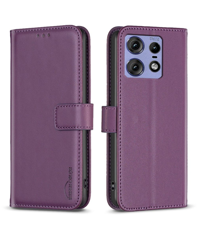 Housse Motorola Edge 50 Pro avec support pliable BF17