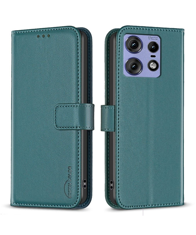 Housse Motorola Edge 50 Pro avec support pliable BF17