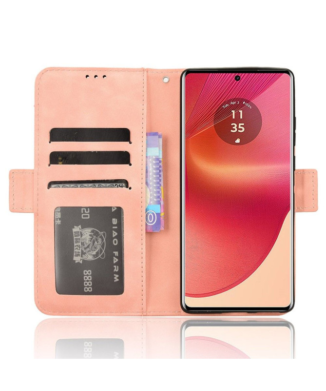 Housse Motorola Edge 50 Fusion Premium avec Porte Cartes