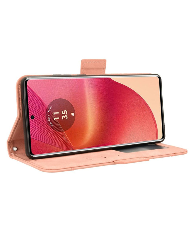 Housse Motorola Edge 50 Fusion Premium avec Porte Cartes