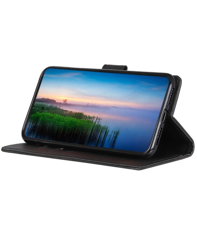 Housse Motorola Edge 50 Fusion Marius effet cuir mat