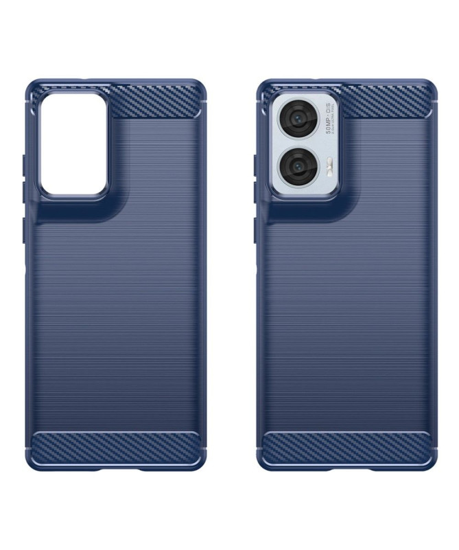 Coque Motorola Edge 50 Fusion effet brossé silicone