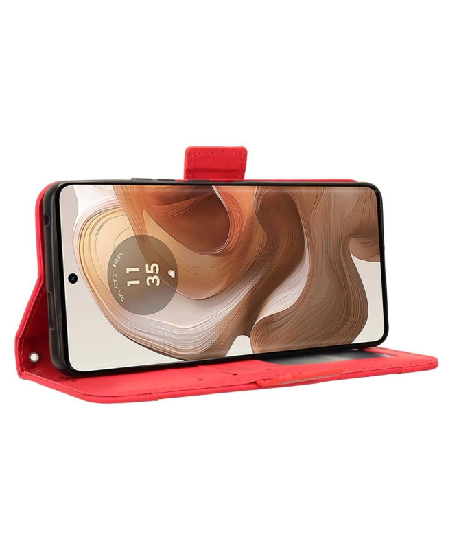 Housse Motorola Edge 50 Ultra Premium avec Porte Cartes