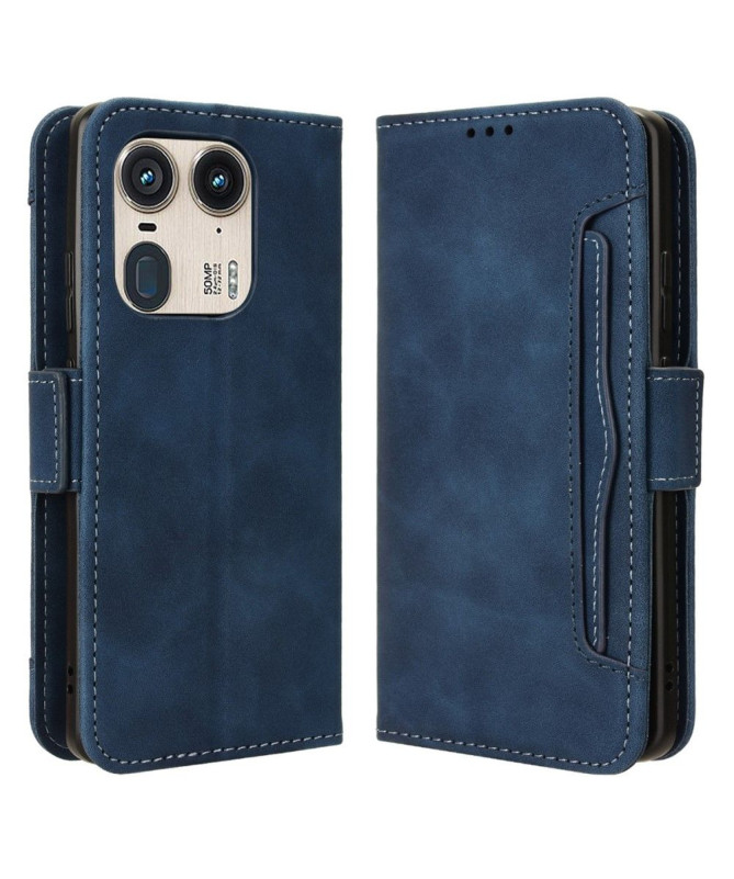 Housse Motorola Edge 50 Ultra Premium avec Porte Cartes