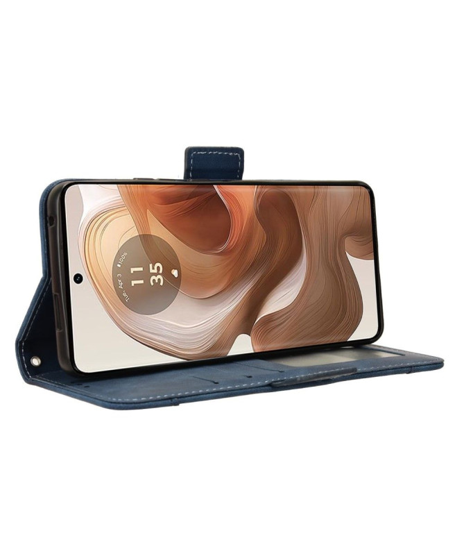 Housse Motorola Edge 50 Ultra Premium avec Porte Cartes