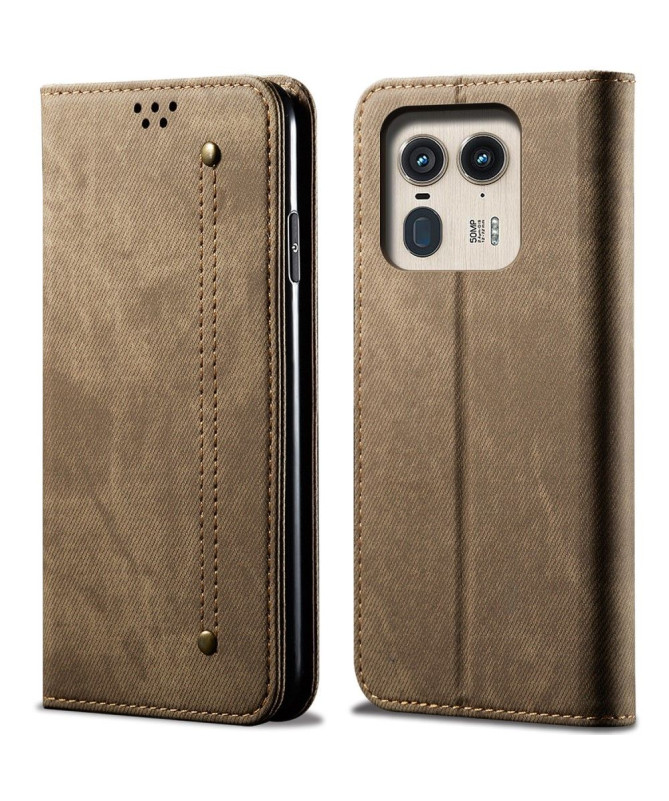 Housse Motorola Edge 50 Ultra La Giulia Style Jeans