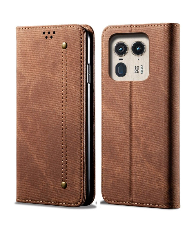 Housse Motorola Edge 50 Ultra La Giulia Style Jeans