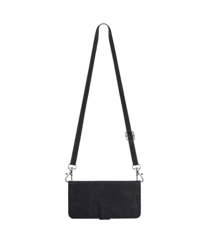 Housse Motorola Moto G31 / G41 design géométrique avec sangle