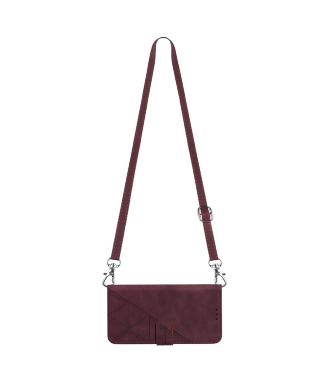 Housse Motorola Moto G31 / G41 design géométrique avec sangle