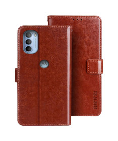 Housse Motorola Moto G31 / G41 IDEWEI Folio Effet Cuir