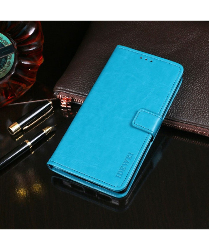 Housse Motorola Moto G31 / G41 IDEWEI Folio Effet Cuir