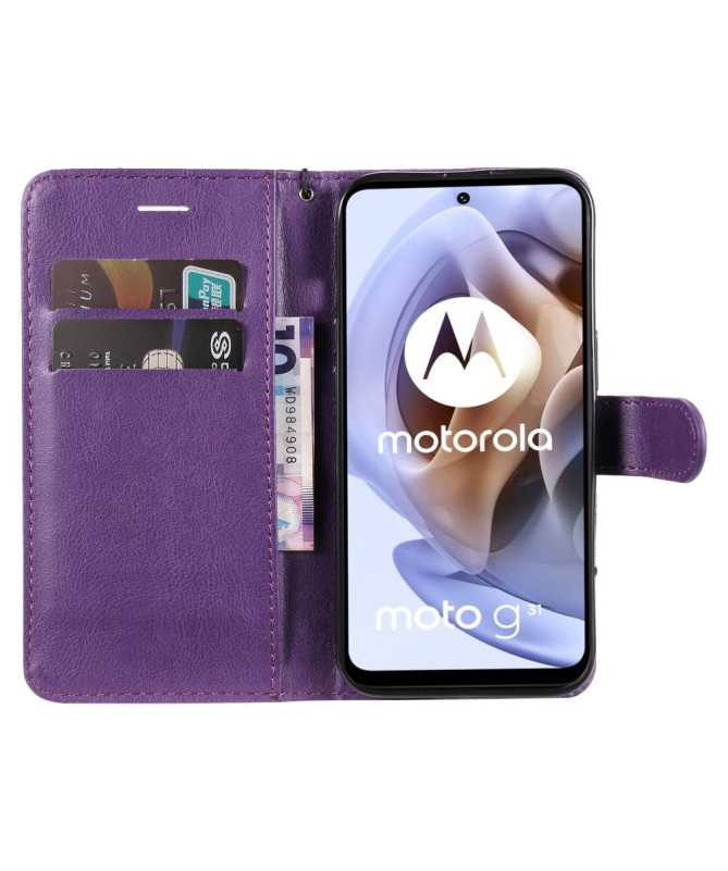 Housse Motorola Moto G31 / G41 Sylvette à lanière