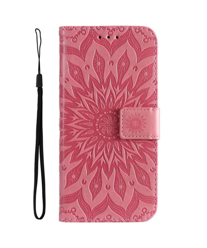 Housse Motorola Moto G31 / G41 Sunflower à lanière