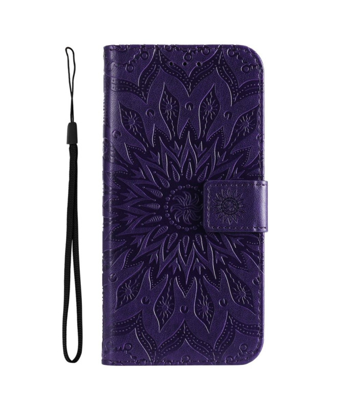 Housse Motorola Moto G31 / G41 Sunflower à lanière